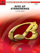 Rite at Stonehenge Orchestra Scores/Parts sheet music cover Thumbnail